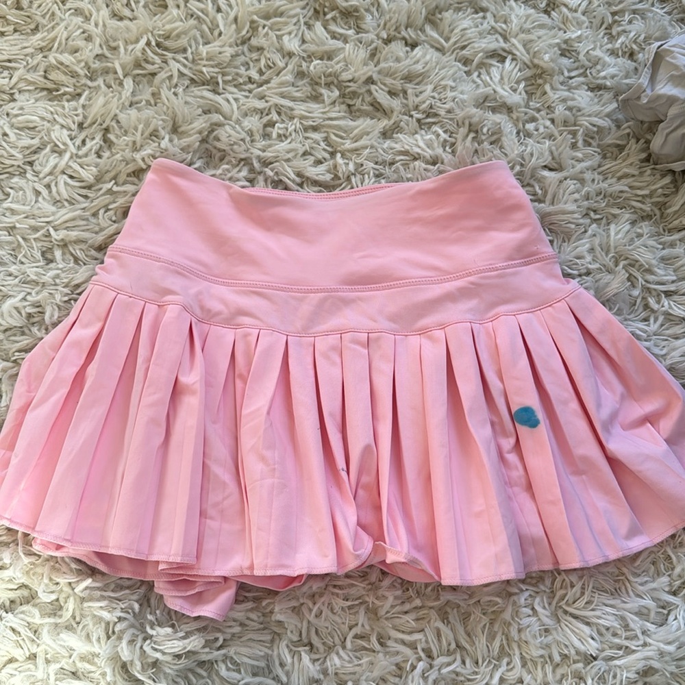 Pink gold hinge skirt XS